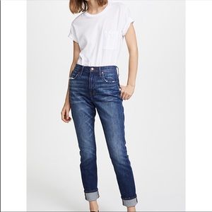 Madewell the high rise slim boyfriend jean